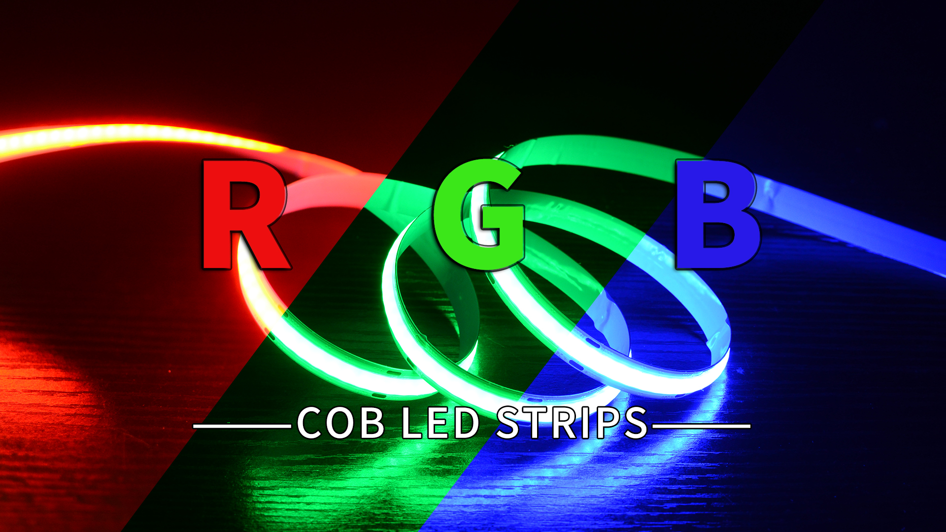 RGB cob led strips