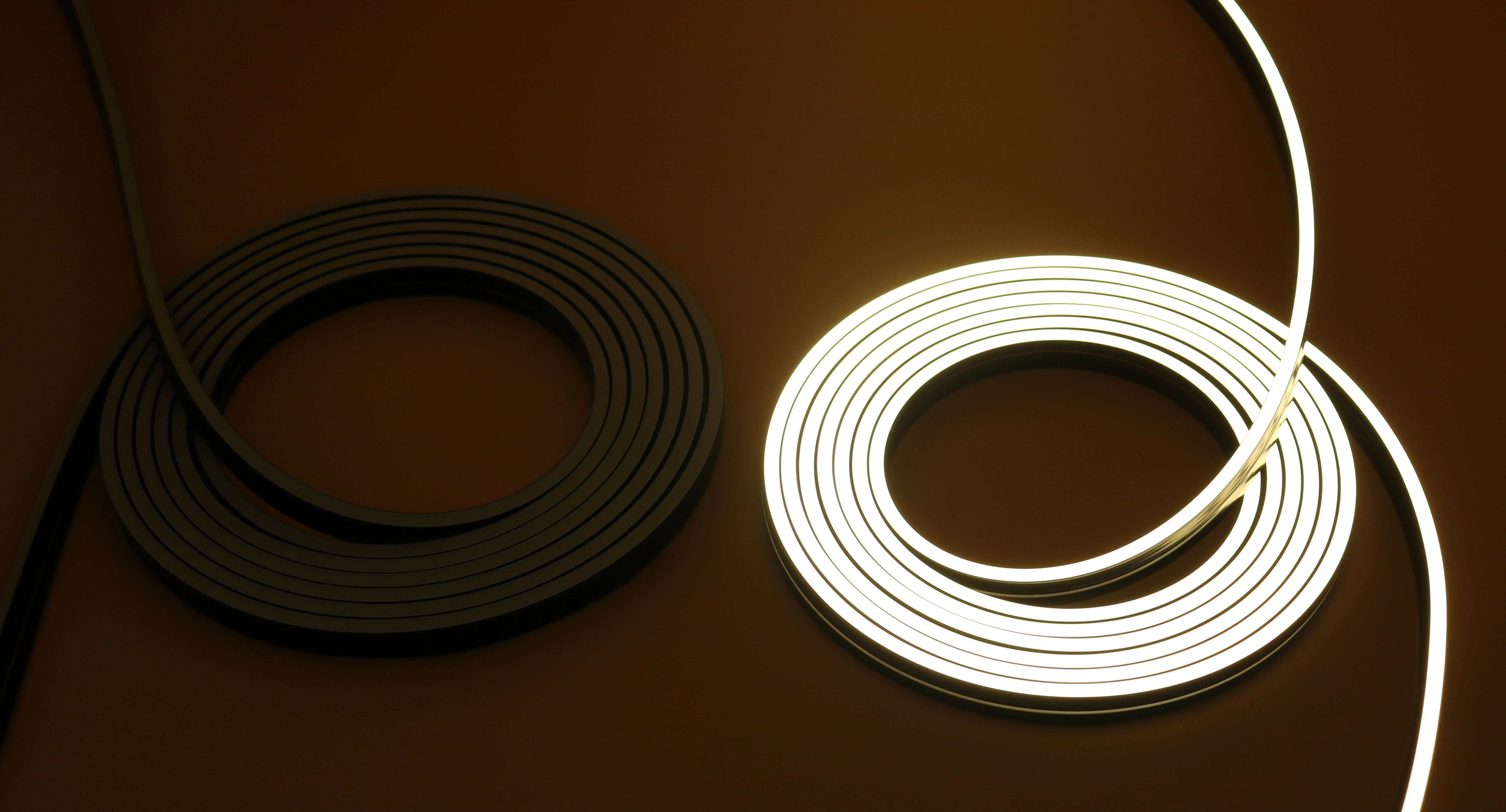 black silicone led channel