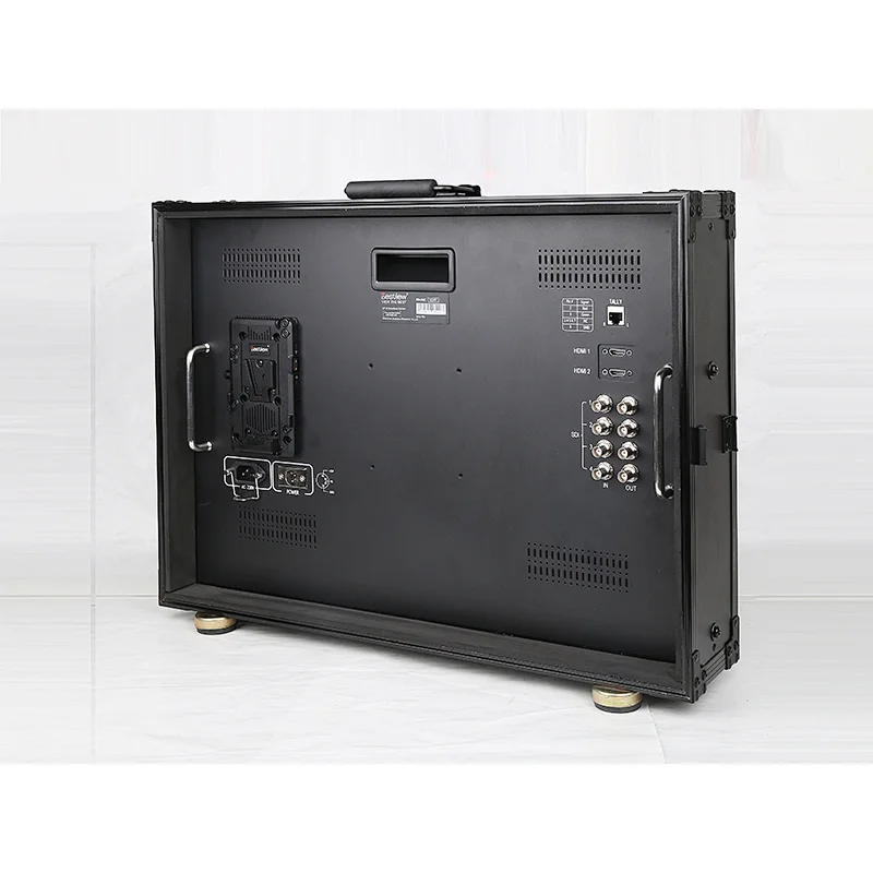 Desview S24F 24'' UHD resolution 3840*2160 4K HDMI 4*3G-SDI input and output quad view broadcast monitor build in 3D-Lut