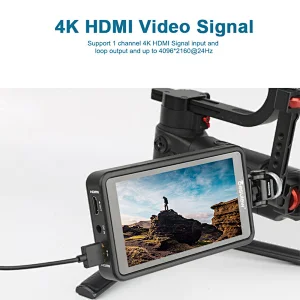 Desview R5II 5.5 inch Touchscreen On-Camera Field Monitor 1920x1080 IPS with HDR/Anamorphic/3D-Luts