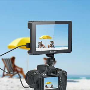Desview R7SII 2600 Nits On-Camera DSLR Touch Screen Monitor with 4K HDMI 3G-SDI Histogram Waveform