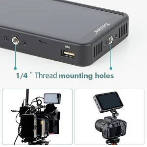 Desview R5II 5.5 inch Touchscreen On-Camera Field Monitor 1920x1080 IPS with HDR/Anamorphic/3D-Luts