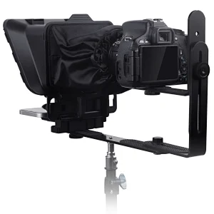 Desview T3S Universal Teleprompter for smartphone tablet up to 11.9 inch with wireless remote controller and exclusive APP