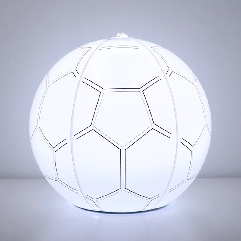 inflatable LED lantern, solar inflatable LED lantern, football LED lantern, LED light, football light, invation light