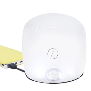 ZTARX portable inflatable USB directly charger LED flashing lantern handheld rechargeable led light