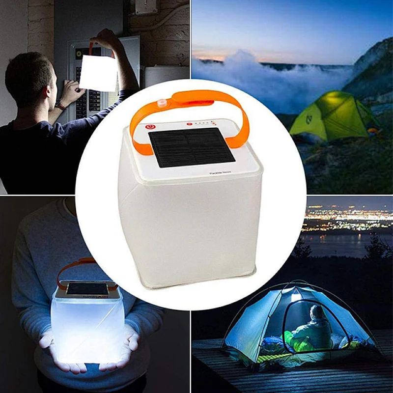 Solar lantern, inflatable lantern, solar inflatable LED lantern, Solar camping light, outdoor light, power bank lantern, solar inflatable light, USB charging light, party lantern