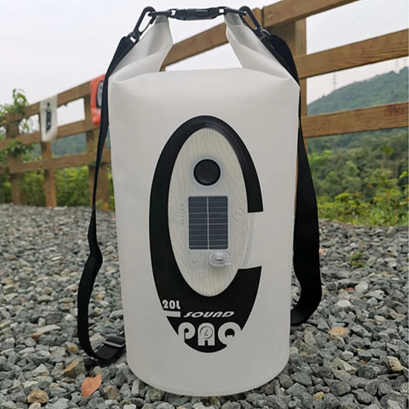 speaker dry bag, light dry bag, waterproof dry bag, packbag, party bag, outdoor bag, multifunctional dry bag, solar dry bag, power bank dry bag