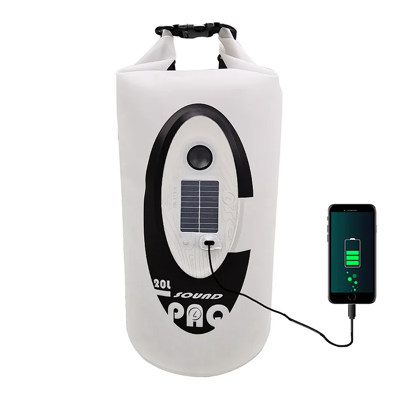 speaker dry bag, light dry bag, waterproof dry bag, packbag, party bag, outdoor bag, multifunctional dry bag, solar dry bag, power bank dry bag