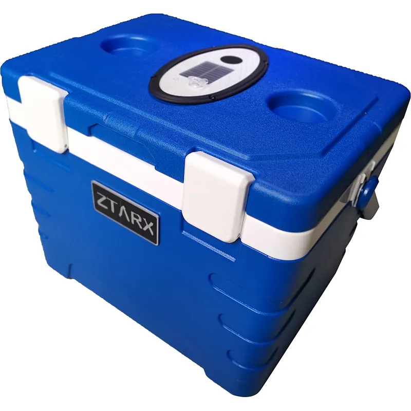 hard cooler with Bluetooth speaker and power bank and multifunctional lights