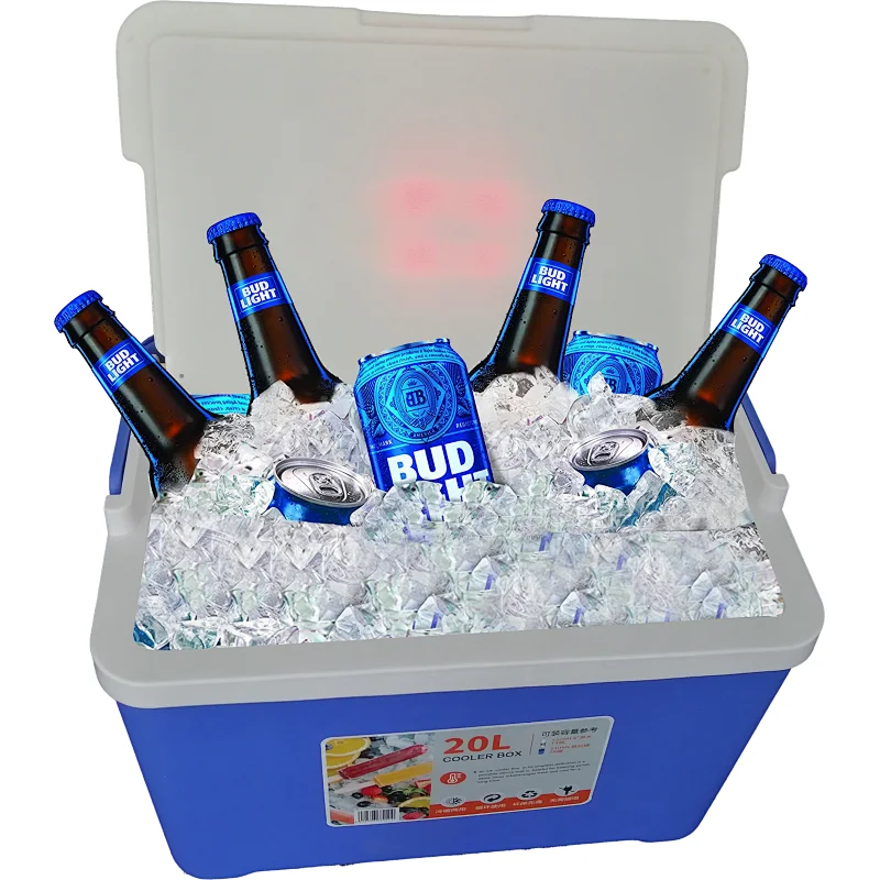 Hard cooler of outdoor camping and picnic