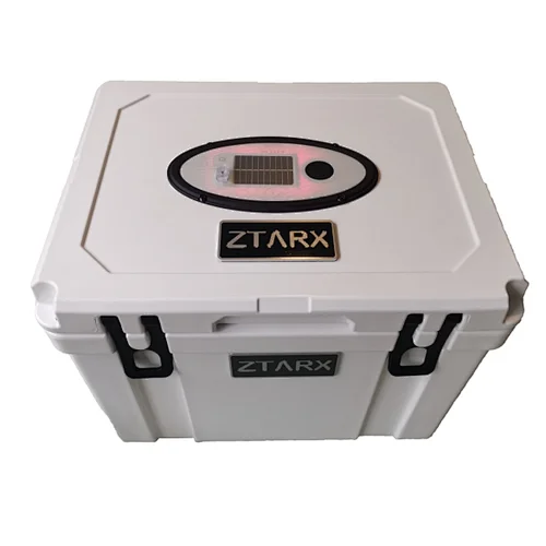 Ztarx hard cooler with Bluetooth speaker and power bank and multifunctional lights