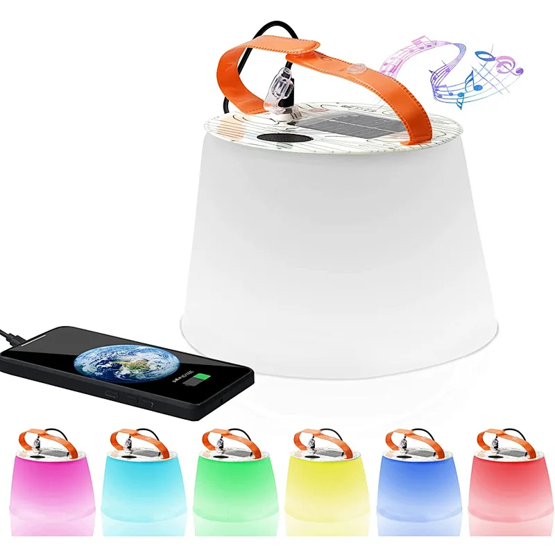 solar inflatable LED lanten and light