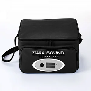 Ztarx Hot Selling Waterproof Solar&USB Charging Multifunctional Cooler Bag  with Bluetooth Speaker& LED Lights& Power Bank