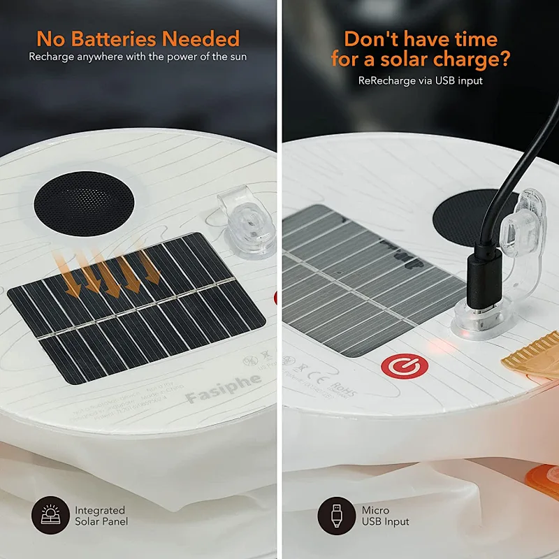 Solar inflatable LED lantern and light