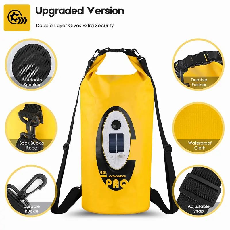 dry bag, speaker dry bag, camping dry bad, camping packbag, speaker packbag, waterproof multifunctional dry bag, party bag.