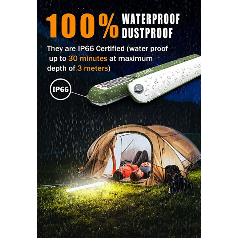 Soar camping light, inflatable LED light tube, USB camping light, Outdoor light tube, portable LED light tube, Multifunctional inflatable LED light tube