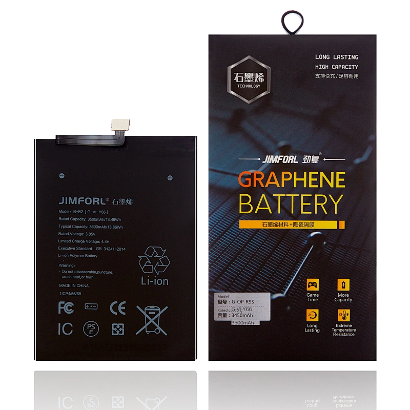 Graphene VIVO replacement battery 3500mAh long lasting high capacity with ceramic membraneith