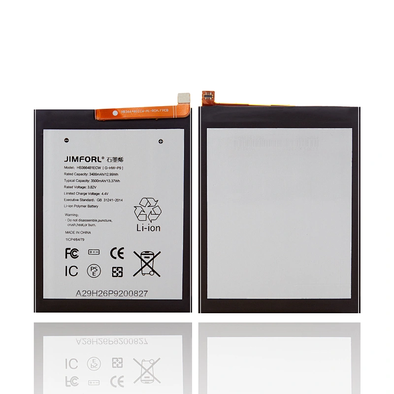 Graphene technology HUAWEI P9 Replacement battery long lasting high capacity li-ion polymer ceramic membrane
