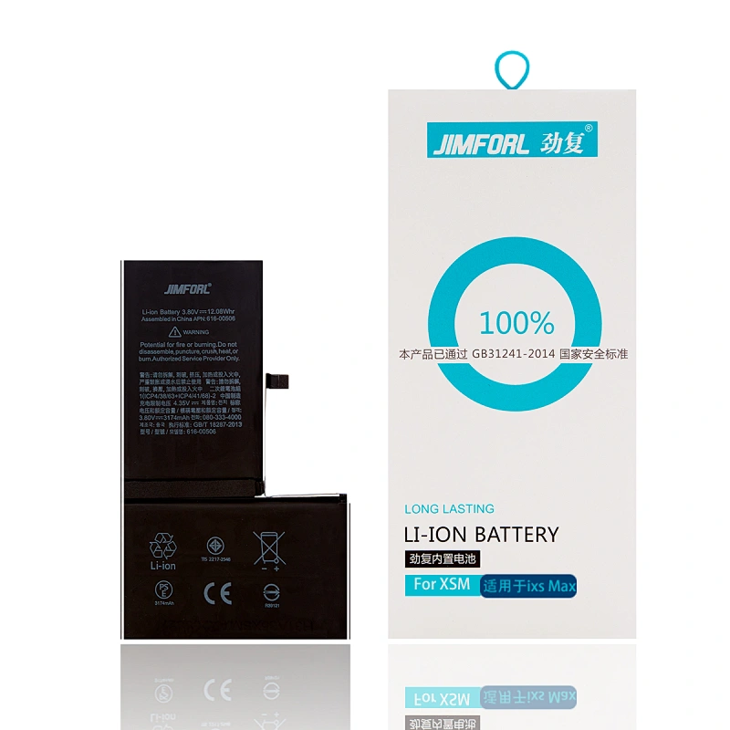 iPhone XS Max original capacity li-ion polymer replacement battery 3174mAh long lasting quality products