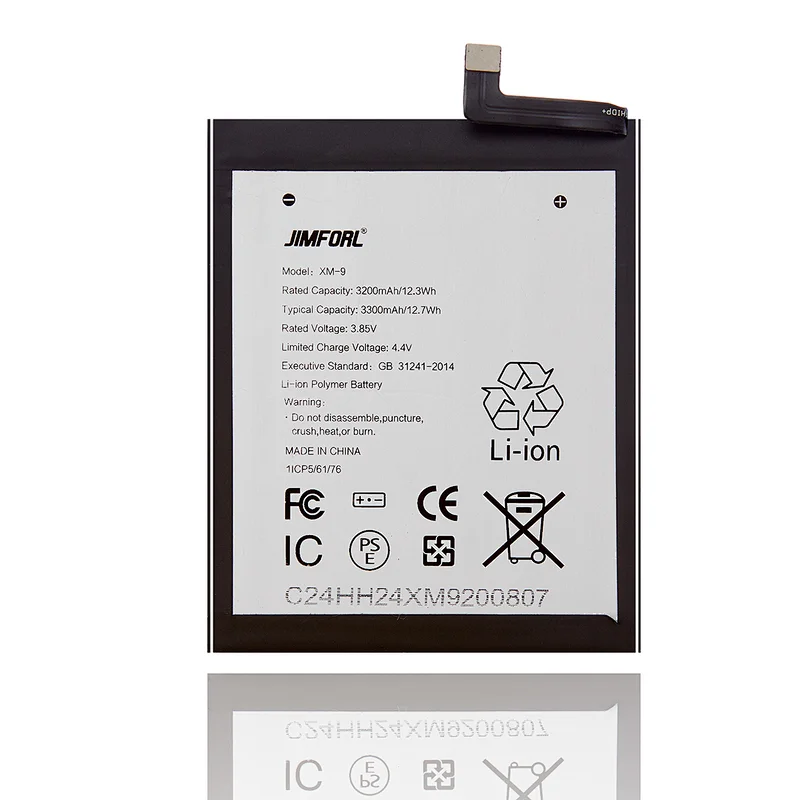 Xiaomi note 9 3010mAh li-ion polymer replacement battery