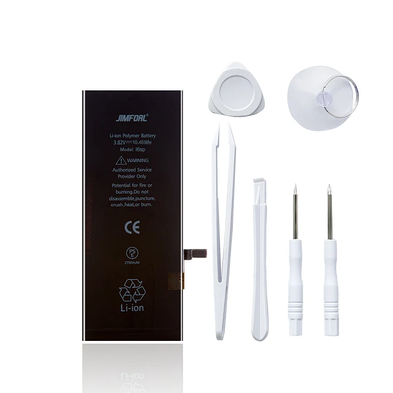 iPhone 6S Plus standard capacity 2750 mAh replacement battery li-ion polymer