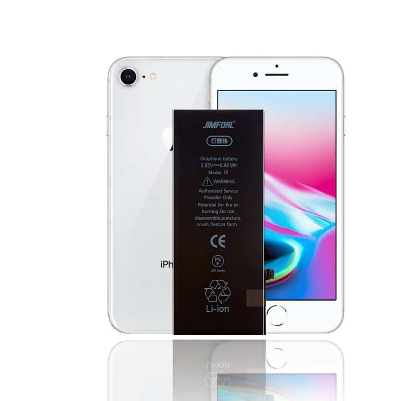 Graphene technology iPhone 8 replacement battery li-ion polymer