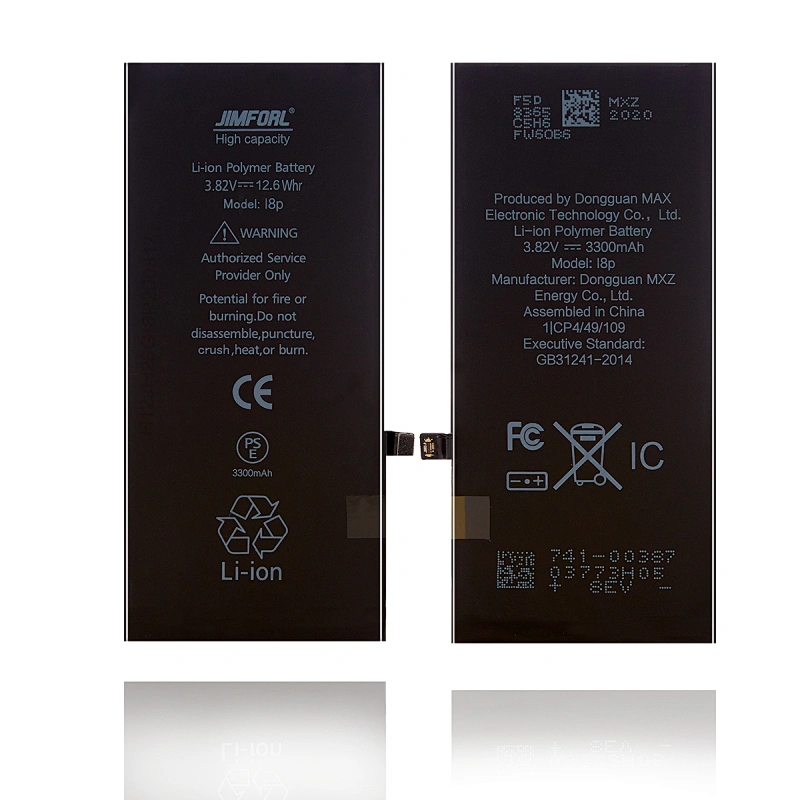 High capacity series iPhone 8 plus replacement battery 3300mAh safe and long lasting