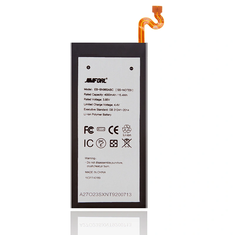 SAMSUNG NOTE 9 4000mAh replacement battery support quick charge high capacity
