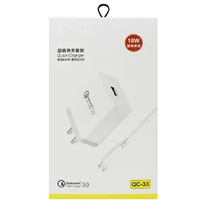 QC 3.0 quick USB charger safe and high quality durable