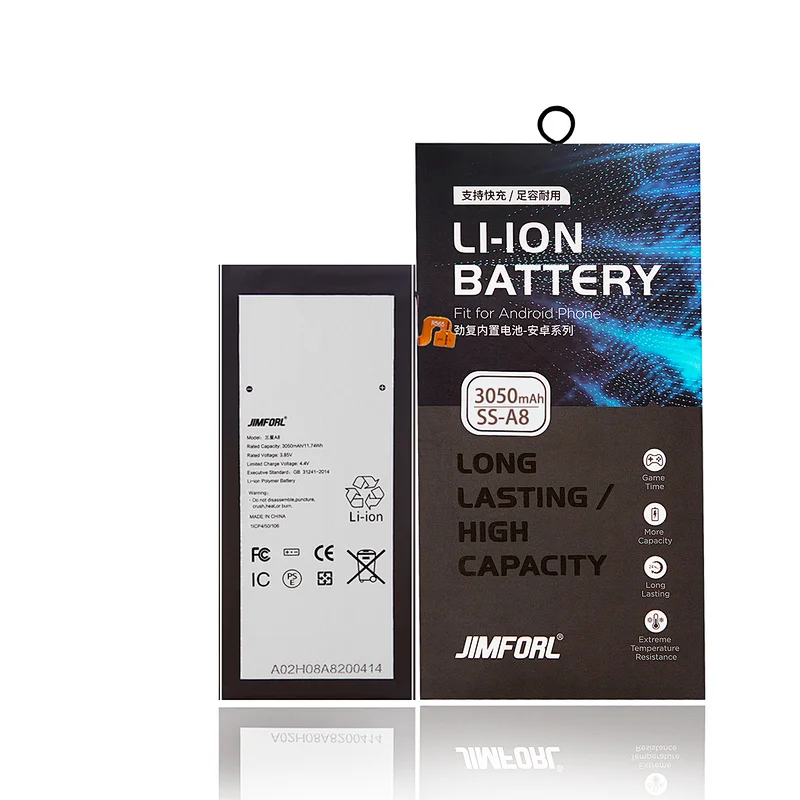 SAMSUNG A8 3050 mAh replacement battery li-ion polymer