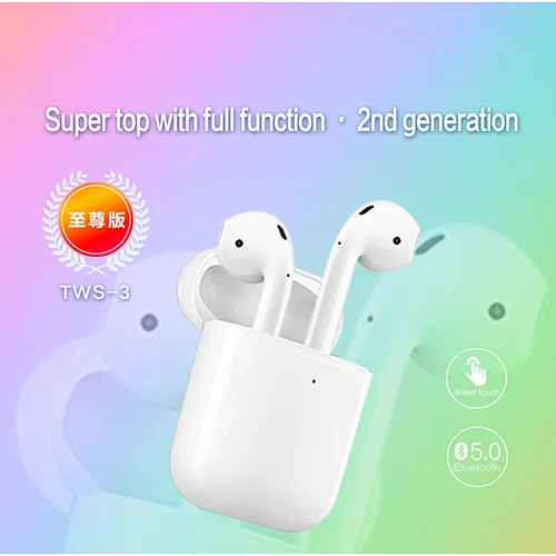 TWS 3 wireless earphone 1:1 similar with that one