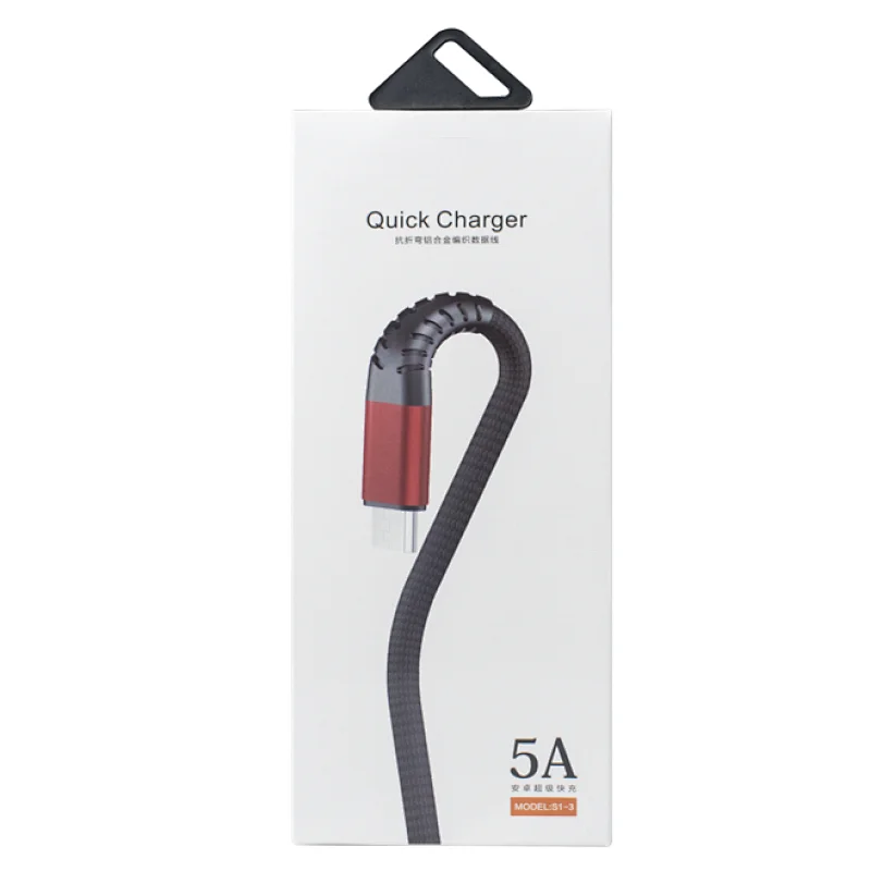 Durable material usb data cable support quick charger 1 meter length