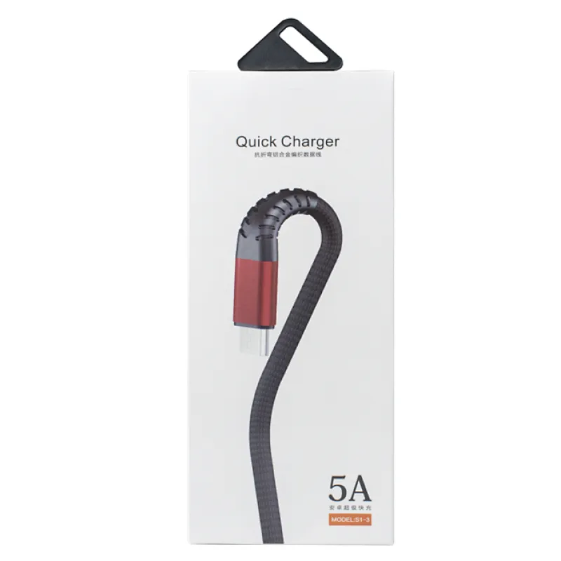 Durable material usb data cable support quick charger 1 meter length