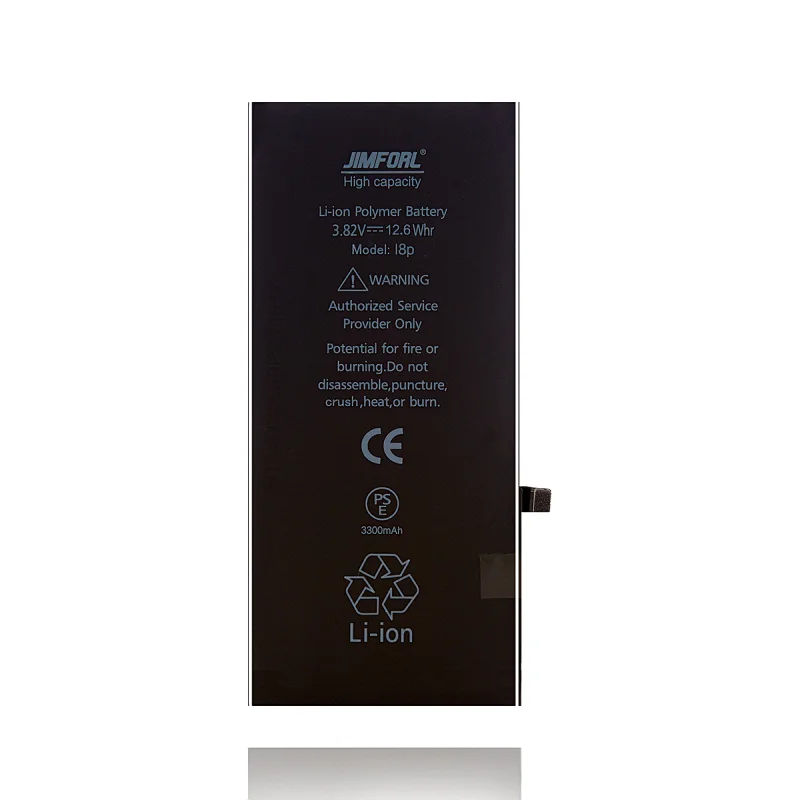 High capacity series iPhone 8 plus replacement battery 3300mAh safe and long lasting
