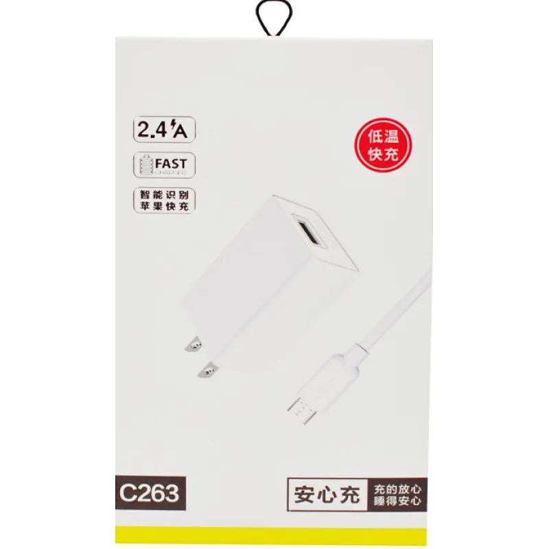 Fast charger 5V 2.4A safe and long lasting