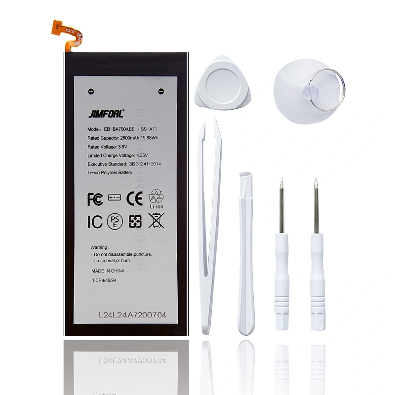 SAMSUNG A7 li-ion polymer Replacement battery support quick charge