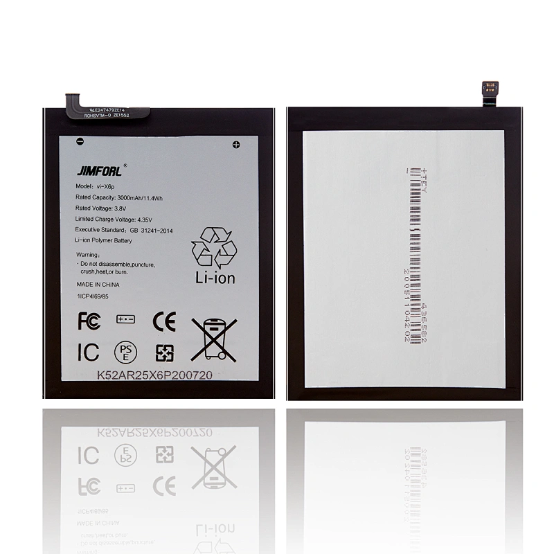 VIVO X6P Replacement battery 3000mAh support quick charge sufficient capacity