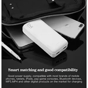 20000 mAh power bank mini size high capacity and long lasting