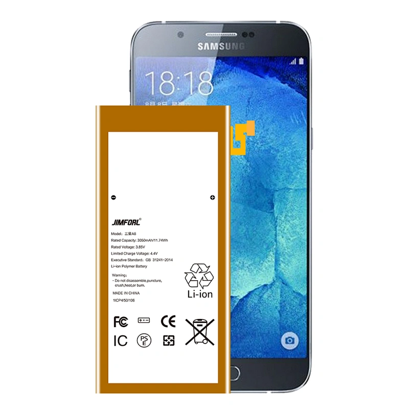 SAMSUNG A8 3050 mAh replacement battery li-ion polymer