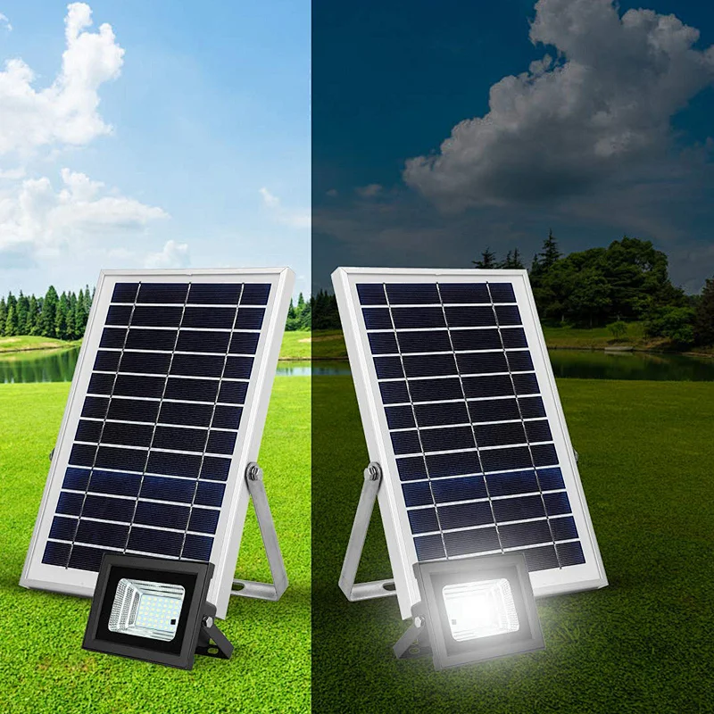 Sunbonar Amazon Best Seller 60leds 20W LED Solar garden spot  light for the garden home lighting