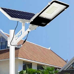 Sunbonar  200W 12v 30w mono solar panel good Brightneess remote control  7.4v Solar street light