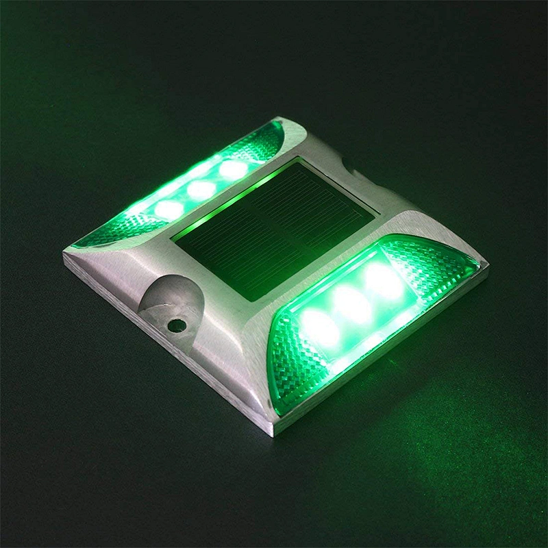 Solar Lights Outdoor Pool Fountain Pathway IP68 Waterproof LED Dock Lights Landscape Light Solar Deck Light solar  road studs