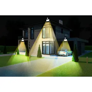 Top quality Perfect brightness garden light solar lights outdoor motion sensor