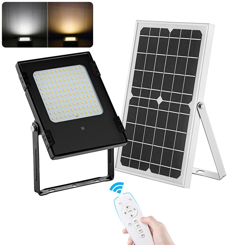 120  led solar flood light solar outdoor using for the garden lighting