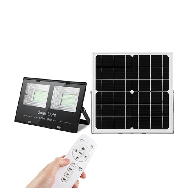 Sunbonar garden 120w solar flood light outdoor garden
