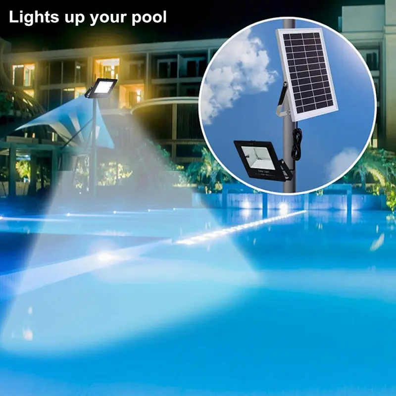 Sunbonar  garden solar flood light 30w with lithium battery