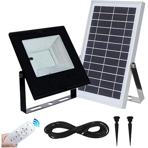 Sunbonar  garden solar flood light 30w with lithium battery