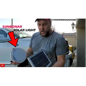 SunBonar Solar Ceiling light feedback