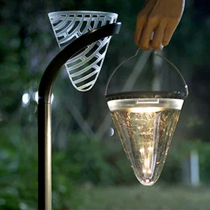 Sunbonar Multimode intallation Solar Energy lamp available for outdoor&indoor with white&warm white swtichable for the garden cottage pathway lighting