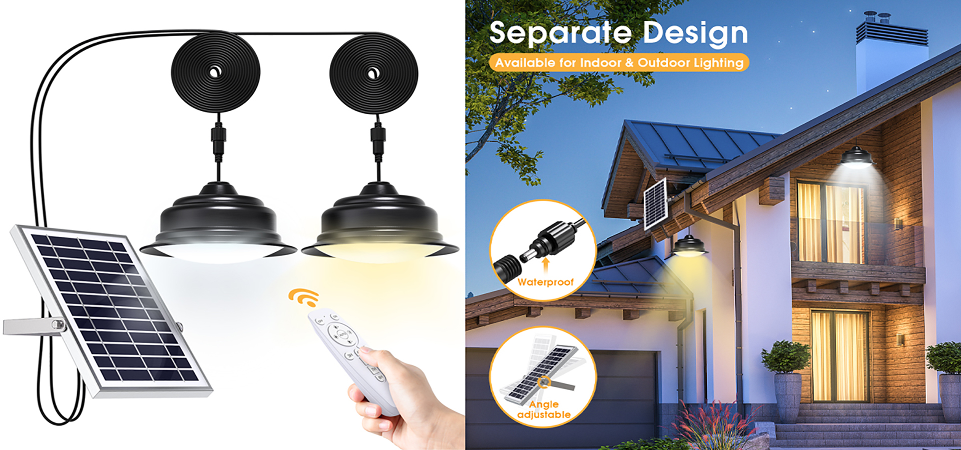 solar hang light
